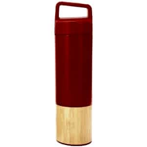 Kırmızı Bambu Promosyon Termos
